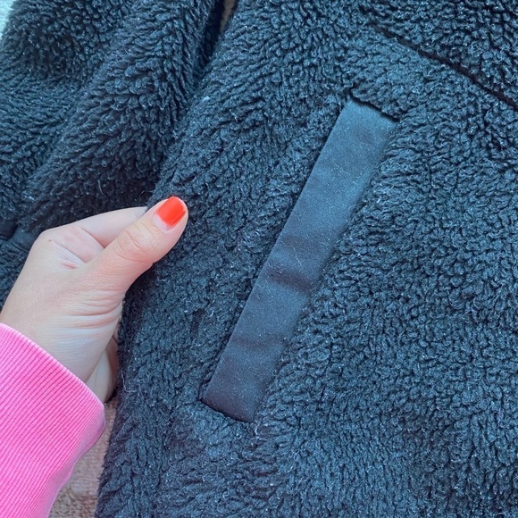 madewell sherpa city grid coat - Picture 9 of 12
